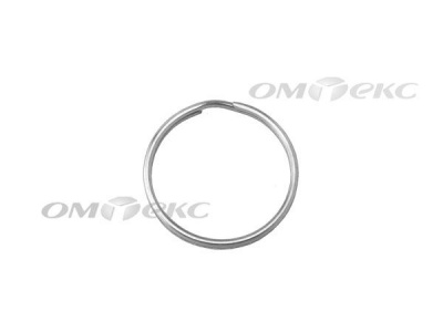 Кольцо металлическое d-20 мм, цв.-никель - купить в Новокуйбышевске. Цена: 3.19 руб.