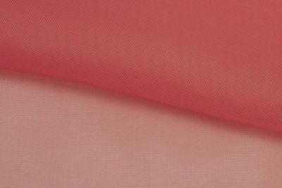Портьерный капрон 15-1621, 47 гр/м2, шир.300см, цвет т.розовый - купить в Новокуйбышевске. Цена 137.27 руб.