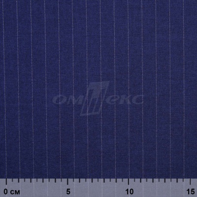 Костюмная ткань "Жаклин", 188 гр/м2, шир. 150 см, цвет тёмно-синий - купить в Новокуйбышевске. Цена 426.49 руб.