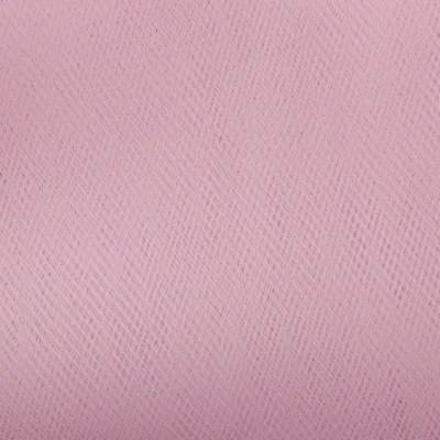 Фатин матовый 16-12, 12 гр/м2, шир.300см, цвет нежно-розовый - купить в Новокуйбышевске. Цена 96.31 руб.