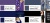Костюмная ткань "Элис" 18-3921, 200 гр/м2, шир.150см, цвет голубика - купить в Новокуйбышевске. Цена 303.10 руб.