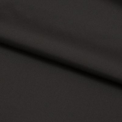 Курточная ткань Дюэл Middle (дюспо), WR PU Milky, Black/Чёрный 80г/м2, шир. 150 см - купить в Новокуйбышевске. Цена 123.45 руб.