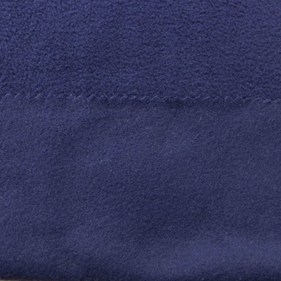 Флис DTY 19-3920, 180 г/м2, шир. 150 см, цвет т.синий - купить в Новокуйбышевске. Цена 646.04 руб.