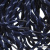 Шнурки #107-19, круглые 130 см, двухцветные цв.тём.синий/белый - купить в Новокуйбышевске. Цена: 22.14 руб.