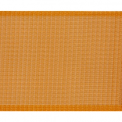 Лента капроновая "Гофре", шир. 110 мм/уп. 50 м, цвет оранжевый - купить в Новокуйбышевске. Цена: 26.93 руб.