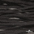 Шнур плетеный d-6 мм круглый, 70% хлопок 30% полиэстер, уп.90+/-1 м, цв.1078-черный - купить в Новокуйбышевске. Цена: 588 руб.
