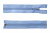 Спиральная молния Т5 351, 40 см, автомат, цвет св.голубой - купить в Новокуйбышевске. Цена: 13.03 руб.