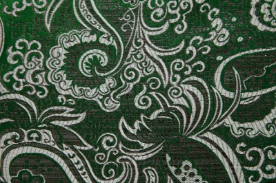 Ткань костюмная жаккард, 135 гр/м2, шир.150см, цвет зелёный№4 - купить в Новокуйбышевске. Цена 441.94 руб.
