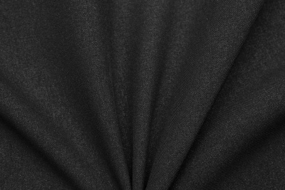 Ткань костюмная 24880 2022, 220 гр/м2, шир.150см, цвет чёрный - купить в Новокуйбышевске. Цена 451 руб.