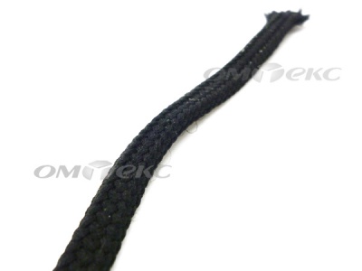 Шнурки т.3 160 см черный - купить в Новокуйбышевске. Цена: 17.68 руб.