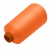 Нитки текстурированные некручёные 457, намот. 15 000 м, цвет оранжевый - купить в Новокуйбышевске. Цена: 204.10 руб.
