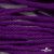 Шнур плетеный d-6 мм, круглый 70% хлопок 30% полиэстер, уп.90+/-1 м, цв.1084-фиолет - купить в Новокуйбышевске. Цена: 588 руб.
