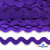 Тесьма вьюнчик 0381-0050, 5 мм/упак.33+/-1м, цвет 9530-фиолетовый - купить в Новокуйбышевске. Цена: 107.26 руб.
