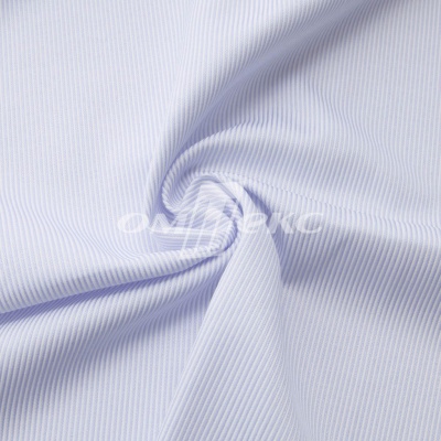 Ткань сорочечная Пула, 115 г/м2, 58% пэ,42% хл, шир.150 см, цв.1-голубой, (арт.107) - купить в Новокуйбышевске. Цена 309.82 руб.
