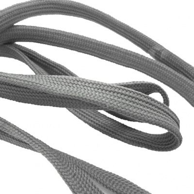 Шнурки т.5 80 см серый - купить в Новокуйбышевске. Цена: 16.76 руб.