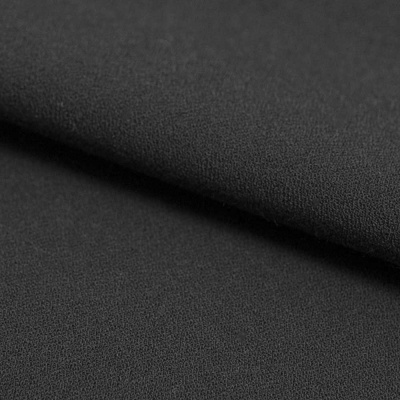 Костюмная ткань с вискозой "Бриджит", 210 гр/м2, шир.150см, цвет чёрный - купить в Новокуйбышевске. Цена 564.96 руб.