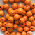 0309-Бусины деревянные "ОмТекс", 16 мм, упак.50+/-3шт, цв.003-оранжевый - купить в Новокуйбышевске. Цена: 62.22 руб.