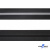 Рулонная молния с покрытием PVC спираль тип 3 (упак.270м) -черная с полосой СВО - купить в Новокуйбышевске. Цена: 12.74 руб.