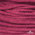 Шнур плетеный d-6 мм, 70% хлопок 30% полиэстер, уп.90+/-1 м, цв.1068-фуксия - купить в Новокуйбышевске. Цена: 588 руб.
