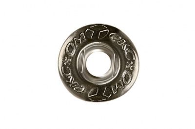 Кнопка металлическая "Альфа" с пружиной, 15 мм (уп. 720+/-20 шт), цвет никель - купить в Новокуйбышевске. Цена: 1 466.73 руб.