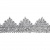 Тесьма металлизированная 0384-0240, шир. 40 мм/уп. 25+/-1 м, цвет серебро - купить в Новокуйбышевске. Цена: 490.74 руб.