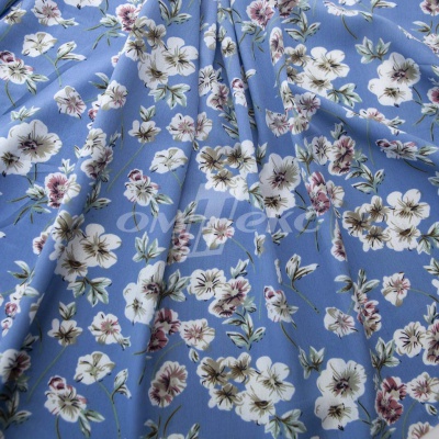 Плательная ткань "Фламенко" 12.1, 80 гр/м2, шир.150 см, принт растительный - купить в Новокуйбышевске. Цена 243.96 руб.