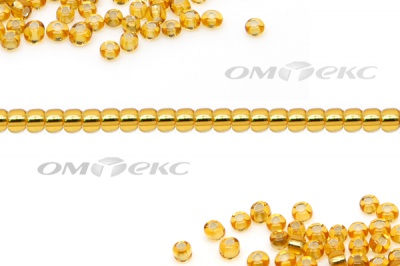 Бисер (SL) 11/0 ( упак.100 гр) цв.22 - золото - купить в Новокуйбышевске. Цена: 53.34 руб.