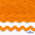 Тесьма вьюнчик 0381-0080, 8 мм/упак.33+/-1м, цвет 9511-оранжевый - купить в Новокуйбышевске. Цена: 107.26 руб.
