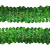 Тесьма с пайетками D4, шир. 30 мм/уп. 25+/-1 м, цвет зелёный - купить в Новокуйбышевске. Цена: 1 087.39 руб.