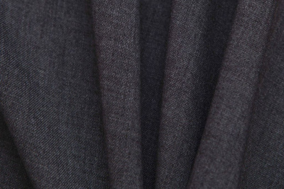 Костюмная ткань с вискозой "Верона", 155 гр/м2, шир.150см, цвет т.серый - купить в Новокуйбышевске. Цена 522.72 руб.