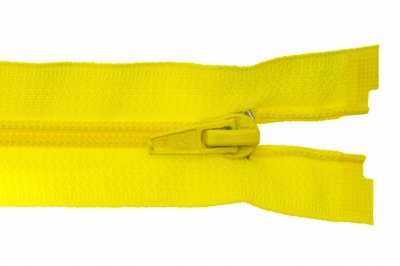Спиральная молния Т5 131, 40 см, автомат, цвет жёлтый - купить в Новокуйбышевске. Цена: 13.03 руб.