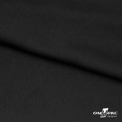 Ткань плательная Габриэль 100% полиэстер,140 (+/-10) гр/м2, шир. 150 см, цв. черный BLACK - купить в Новокуйбышевске. Цена 248.37 руб.