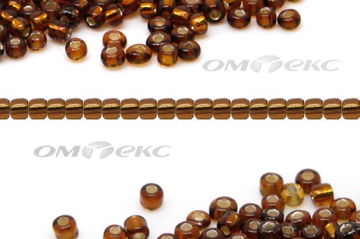 Бисер (SL) 11/0 ( упак.100 гр) цв.53 - коричневый - купить в Новокуйбышевске. Цена: 53.34 руб.