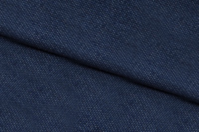 Ткань джинсовая №96, 160 гр/м2, шир.148см, цвет синий - купить в Новокуйбышевске. Цена 350.42 руб.