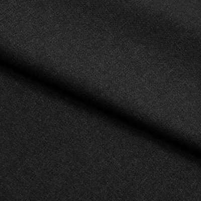 Ткань костюмная 22476 2002, 181 гр/м2, шир.150см, цвет чёрный - купить в Новокуйбышевске. Цена 350.98 руб.