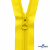 Спиральная молния Т5 131, 80 см, автомат, цвет жёлтый - купить в Новокуйбышевске. Цена: 16.61 руб.