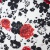 Плательная ткань "Фламенко" 22.1, 80 гр/м2, шир.150 см, принт растительный - купить в Новокуйбышевске. Цена 239.03 руб.
