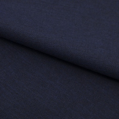 Ткань костюмная 26150 2009, 214 гр/м2, шир.150см, цвет т.синий - купить в Новокуйбышевске. Цена 358.58 руб.