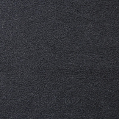 Флис DTY, 130 г/м2, шир. 150 см, цвет чёрный - купить в Новокуйбышевске. Цена 694.22 руб.