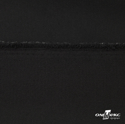 Ткань костюмная "Микела", 96%P 4%S, 255 г/м2 ш.150 см, цв-черный #1 - купить в Новокуйбышевске. Цена 348.93 руб.