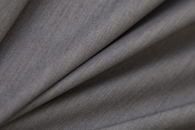 Костюмная ткань с вискозой "Флоренция", 195 гр/м2, шир.150см, цвет св.серый - купить в Новокуйбышевске. Цена 491.97 руб.
