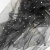 Сетка Фатин Глитер Спейс, 12 (+/-5) гр/м2, шир.150 см, 16-167/черный - купить в Новокуйбышевске. Цена 184.03 руб.