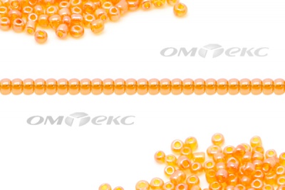 Бисер (TL) 11/0 ( упак.100 гр) цв.109В - оранжевый - купить в Новокуйбышевске. Цена: 44.80 руб.