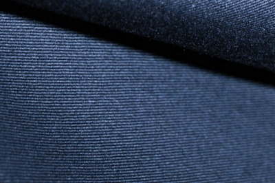 Ткань костюмная 8874/3, цвет темно-синий, 100% полиэфир - купить в Новокуйбышевске. Цена 433.60 руб.