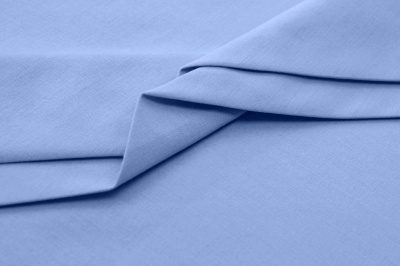 Ткань сорочечная стрейч 15-3920, 115 гр/м2, шир.150см, цвет голубой - купить в Новокуйбышевске. Цена 285.04 руб.