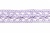 Тесьма кружевная 0621-1855, шир. 18 мм/уп. 20+/-1 м, цвет 107-фиолет - купить в Новокуйбышевске. Цена: 466.97 руб.