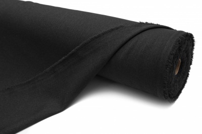 Ткань костюмная 21699 1144/1178, 236 гр/м2, шир.150см, цвет чёрный - купить в Новокуйбышевске. Цена 455.40 руб.
