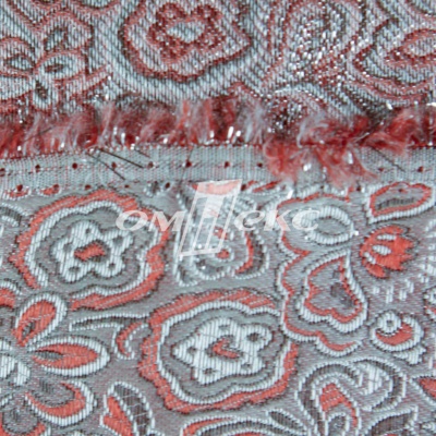 Ткань костюмная жаккард, 135 гр/м2, шир.150см, цвет красный№12 - купить в Новокуйбышевске. Цена 446.43 руб.