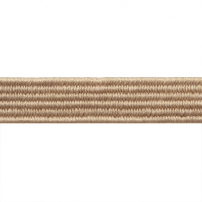 Резиновые нити с текстильным покрытием, шир. 6 мм ( упак.30 м/уп), цв.- 97-бежевый - купить в Новокуйбышевске. Цена: 152.05 руб.