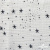 Ткань Муслин принт, 100% хлопок, 125 гр/м2, шир. 140 см, #2308 цв. 9 белый морская звезда - купить в Новокуйбышевске. Цена 413.11 руб.